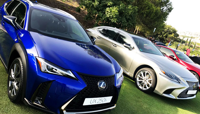 Lexus exhibió en Autobello Madrid 2018 el LC 500 el LS 500h y el UX 250h