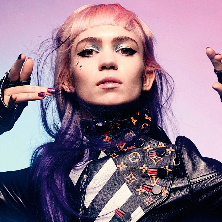 Grimes ha sido bautizada como la nueva imagen de Stella McCartney