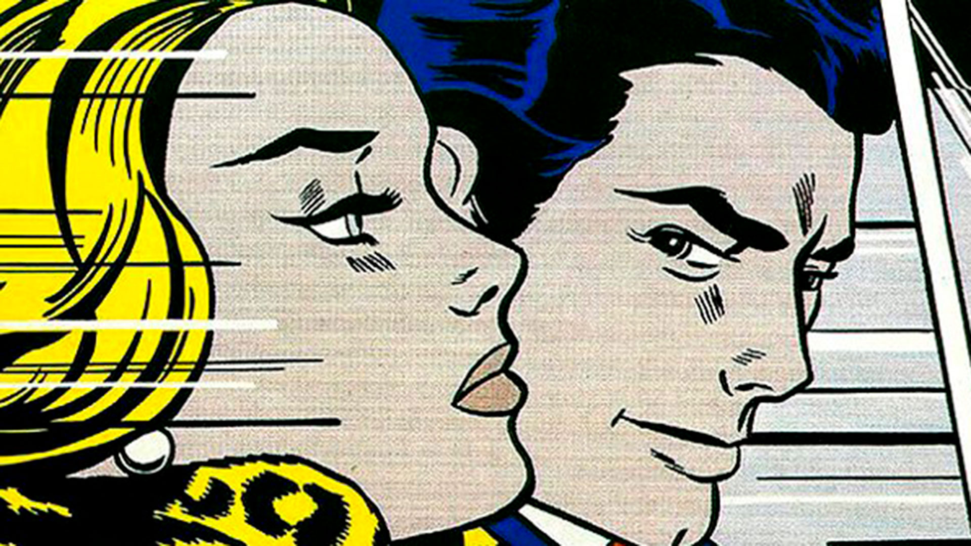 Obra de arte pop realizada por Roy Lichtenstein