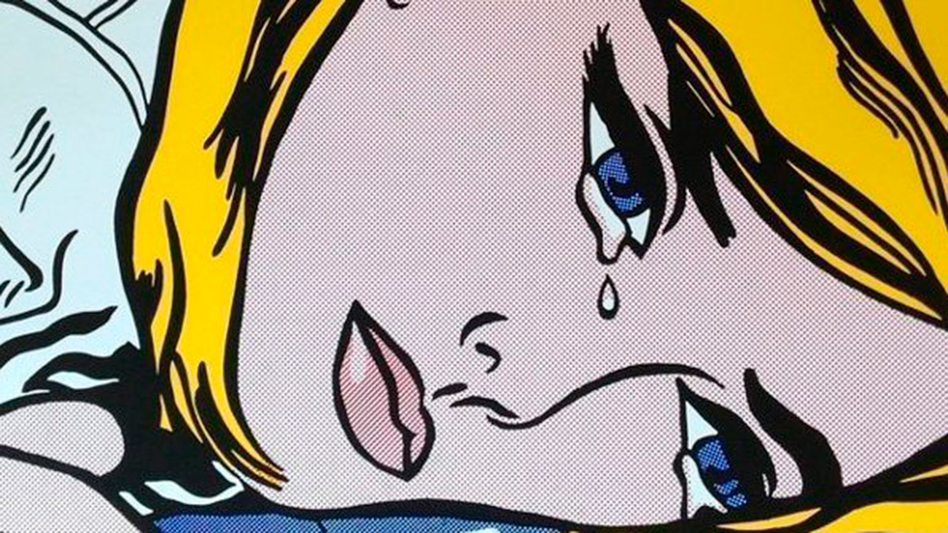 Obra de arte pop realizada por Roy Lichtenstein