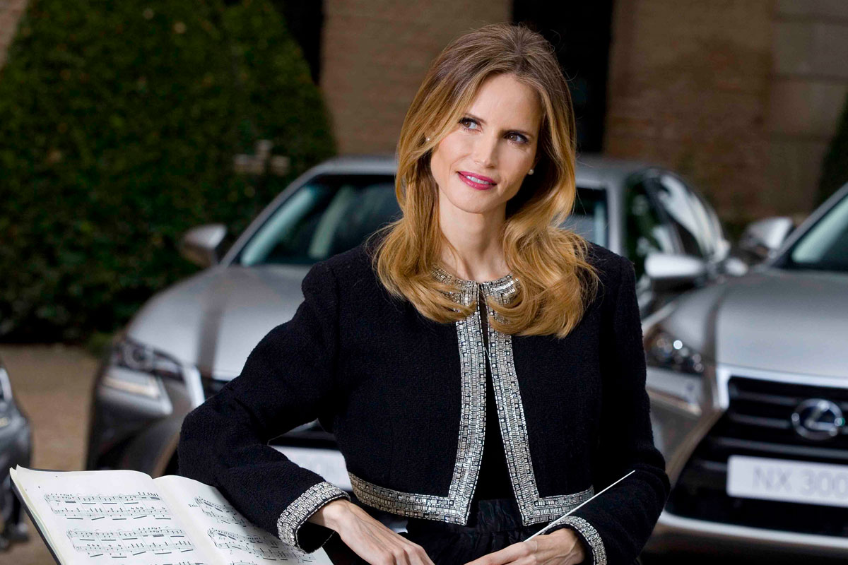 Inma Shara en una imagen como embajadora de Excelencia Lexus