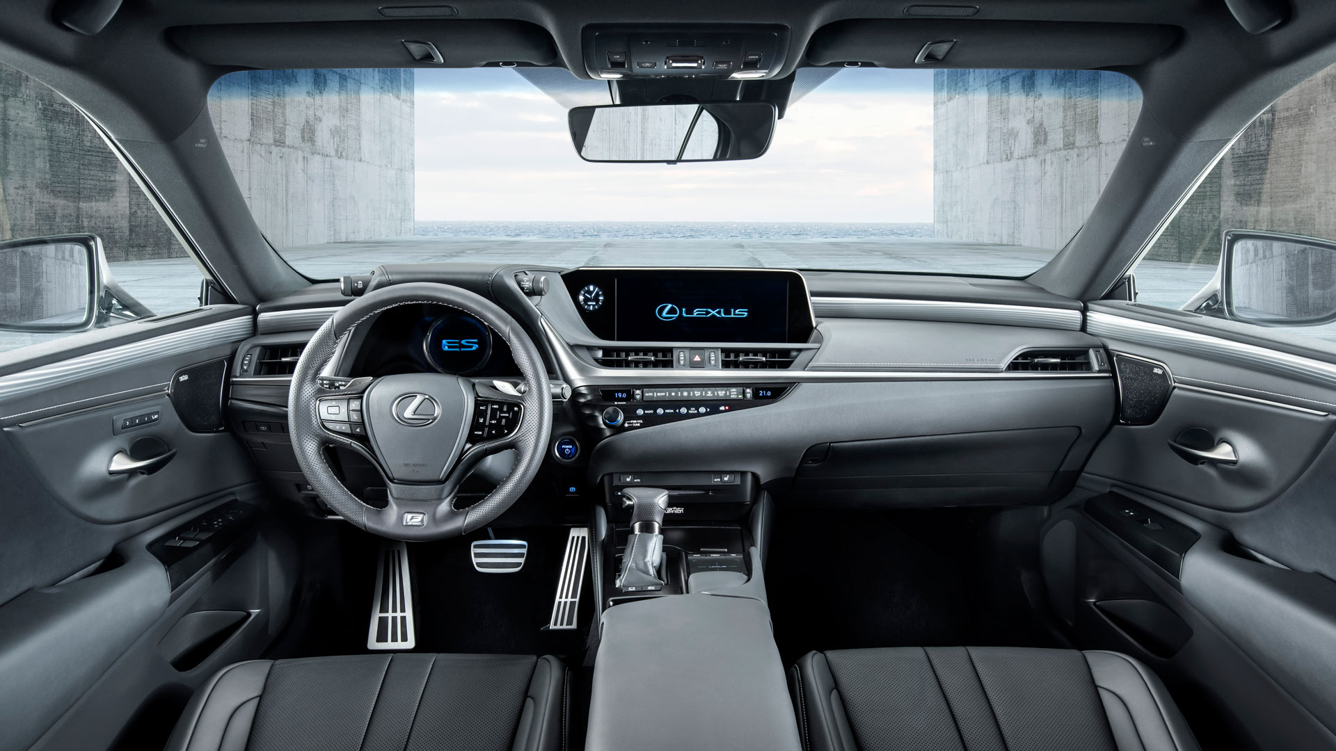 Imagen interior del Lexus ES 300h