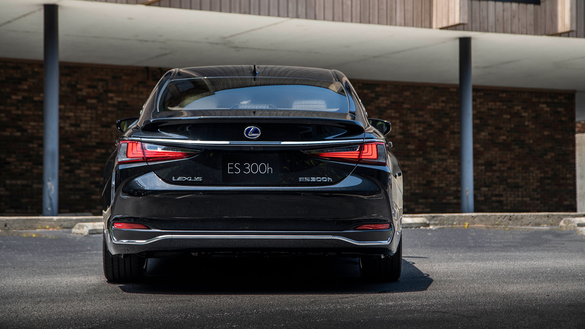 Imagen trasera del nuevo Lexus ES 300h