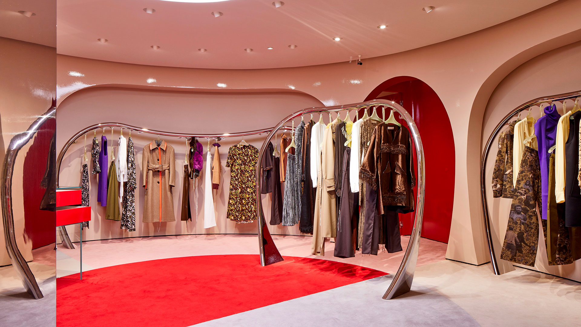 Imagen de la tienda de Marni en la parisina Rue Saint Honoré