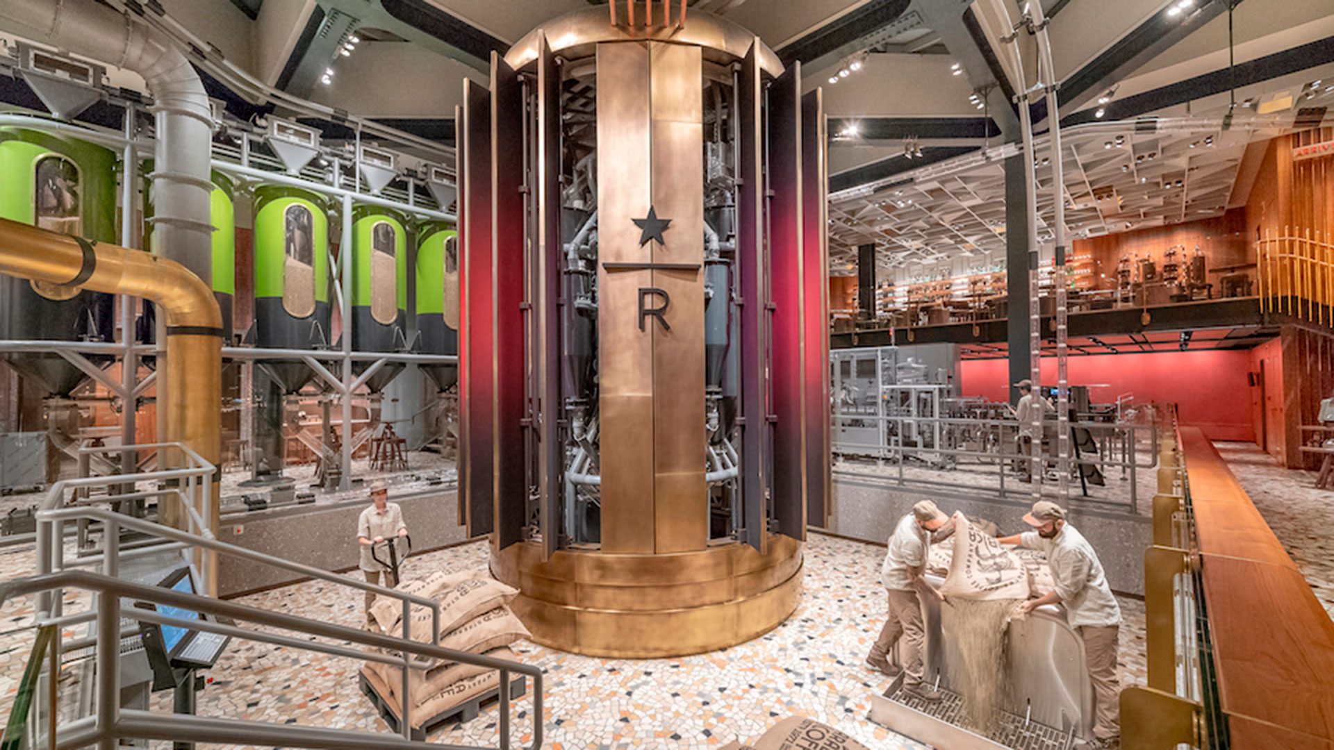 Imagen del nuevo Starbucks Reserve Roastery en Milán