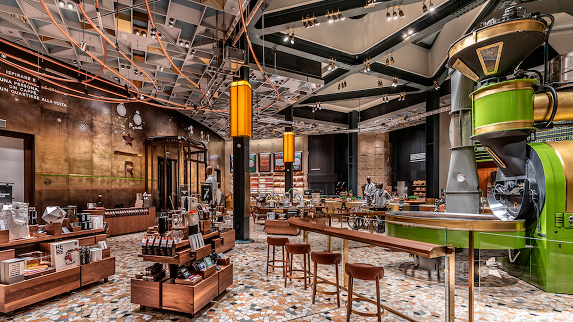 Imagen del nuevo Starbucks Reserve Roastery en Milán