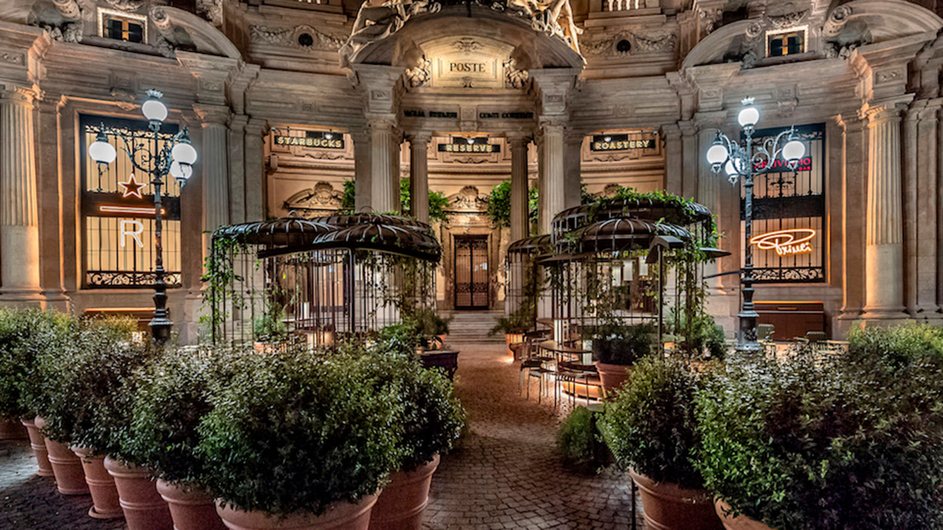 Imagen del nuevo Starbucks Reserve Roastery en Milán