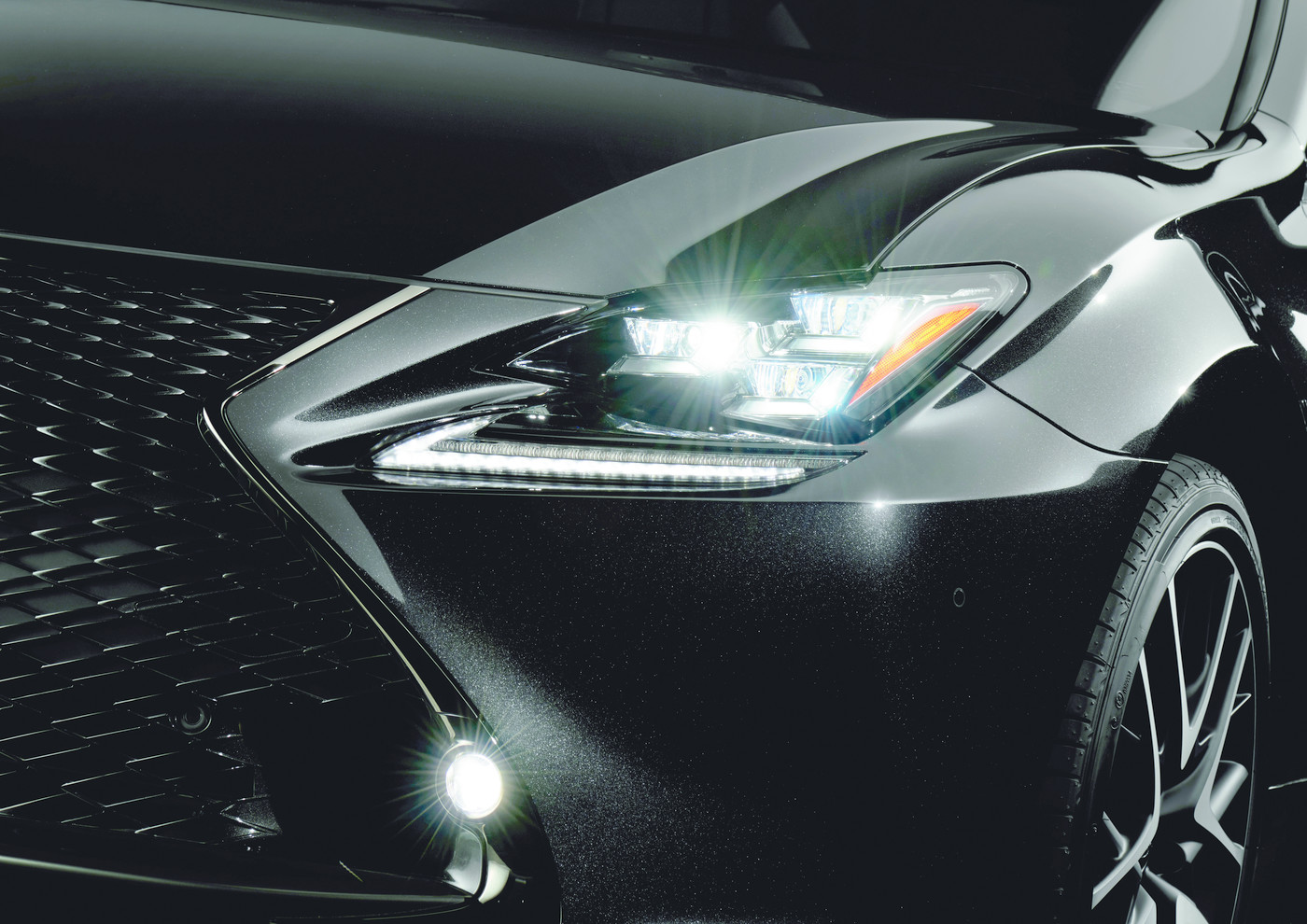 RC black 009 headlamp foglamp CMYK
