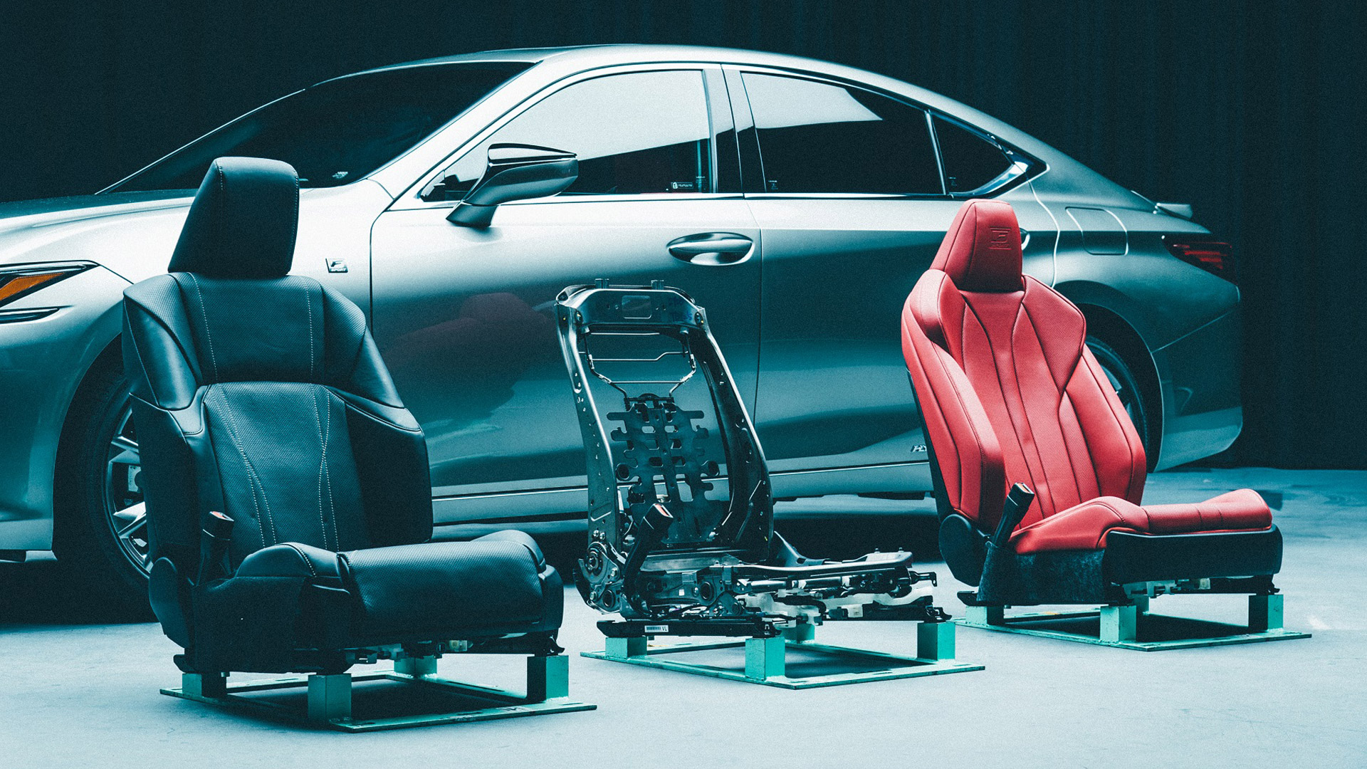 Lexus’un Sadece Koltukları Bile 3 Yıllık Çalışmanın Ürünü